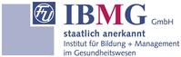 Logo IBMG GmbH - Institut für Bildung + Management im Gesundheitswesen